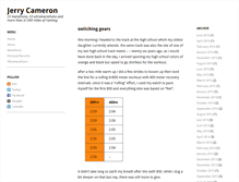 Tablet Screenshot of jerrycameron.com
